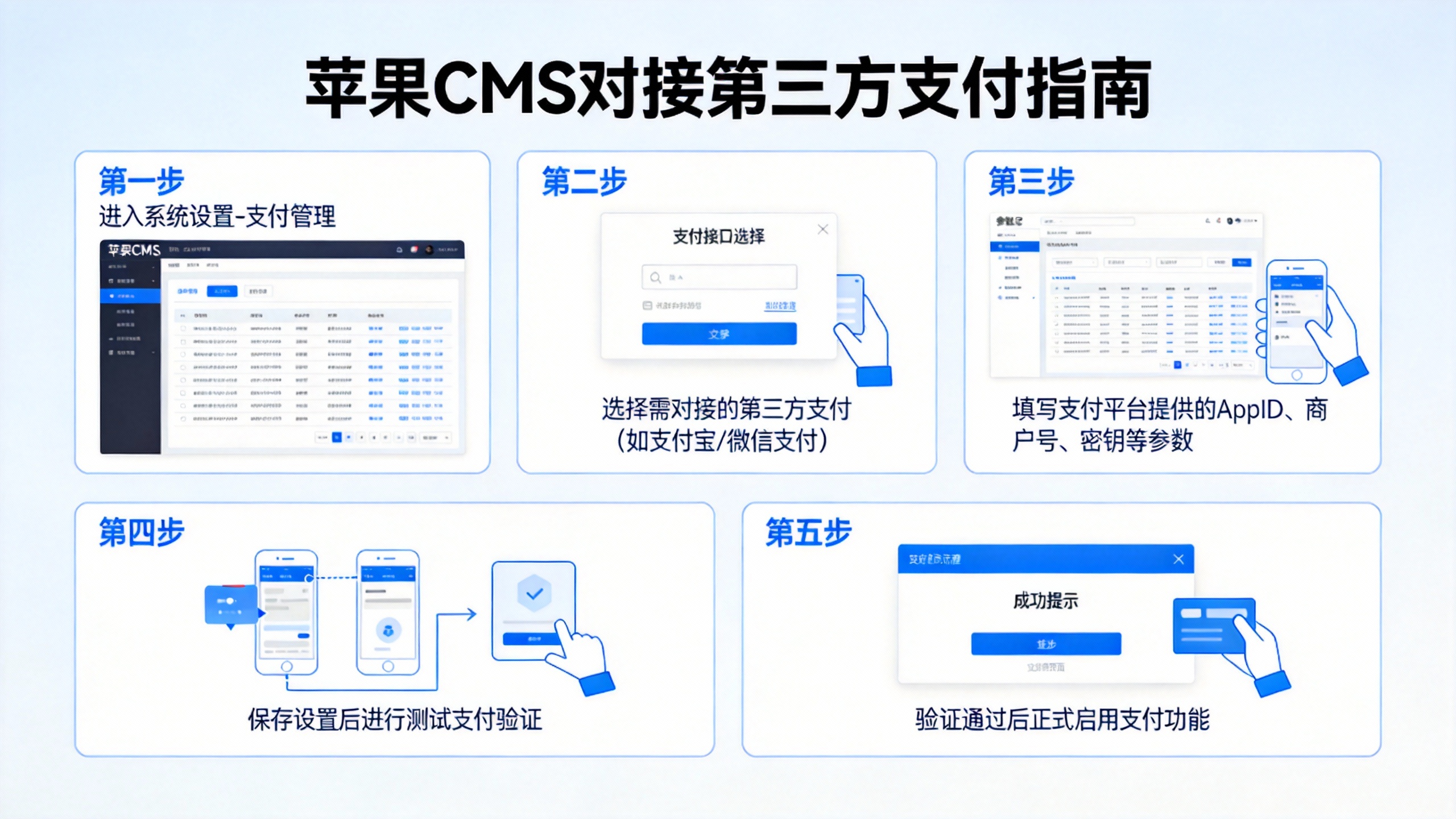 苹果CMS如何对接第三方支付